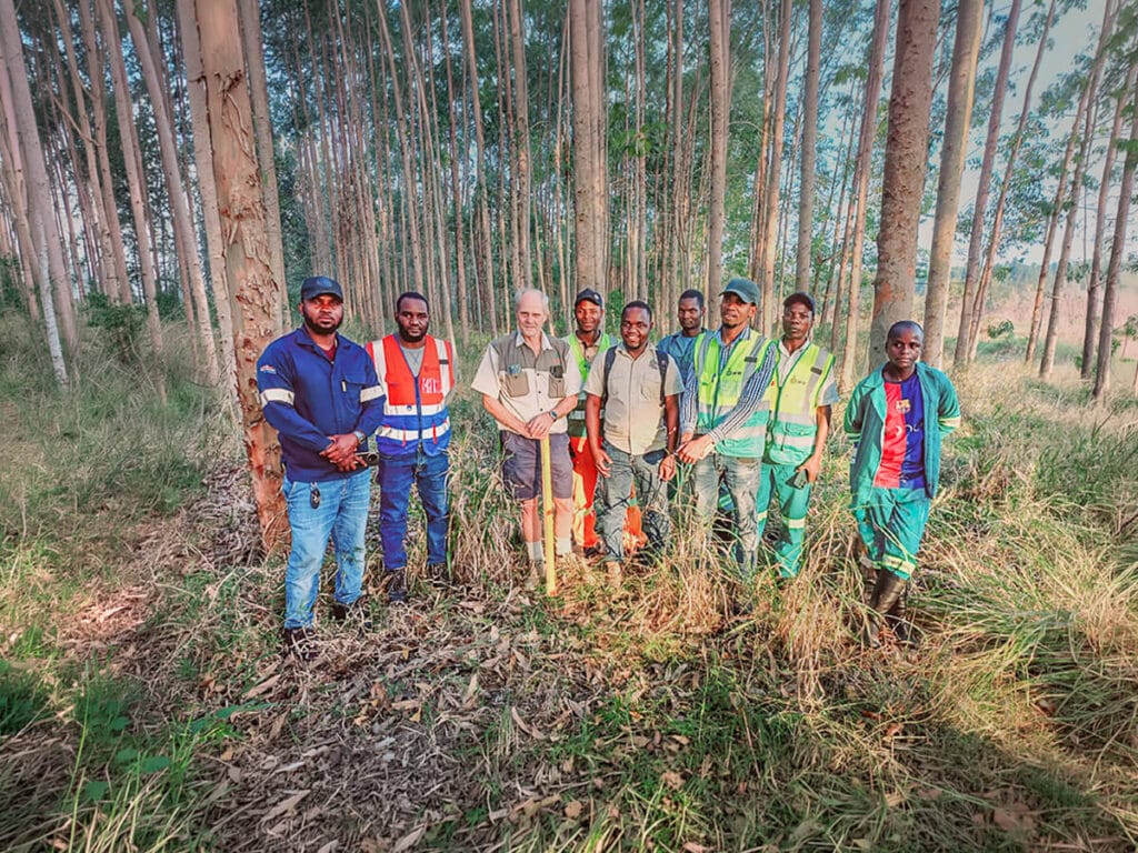 IFM training at Gondola eucalyptus plantations in Manica Province Mozambique